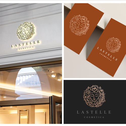 Luxury Cosmetic Brand Logo (HERMES, Jo Malone, Dipytique). Timeless, French, chic Diseño de 7plus7
