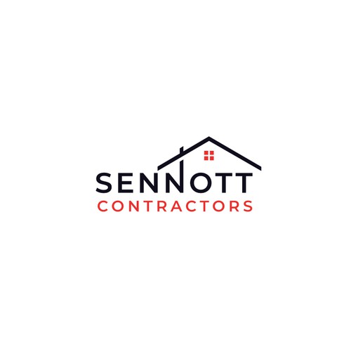 Bold, easy to read logo for construction company specializing in exterior renovations Design by Ashik99d