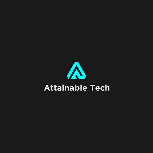 Attainable Tech Logo Design 