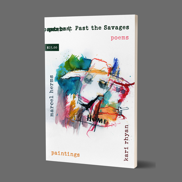 Poetry book cover - Past the Savages