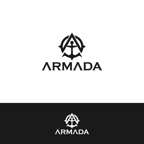 Armada Management Logo Design Design by MisterR