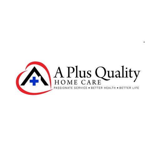 Design a caring logo for A Plus Quality Home Care デザイン by BasantMishra