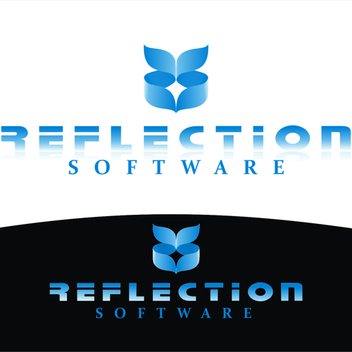 Reflection Software Logo Contest Design by drizzle