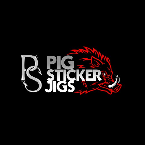 Pig Sticker Jigs/ Fishing Hooks for the Serious Angler. Design by Trafalgar Law