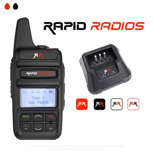 Masculine and Hip design for Walkie Talkie Brand Design by Gurpreet Singh Maan