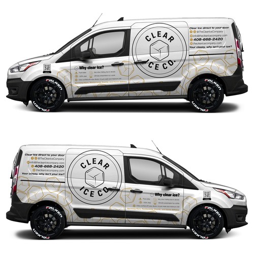 ⭐🥃 Clear Ice Company Car Wrap 🥃 ⭐ Design von aricaturrash