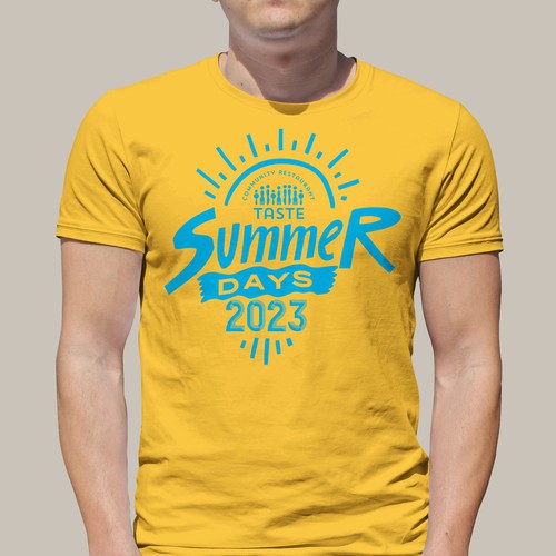 Summer Camp T-Shirt Design by NVBoza
