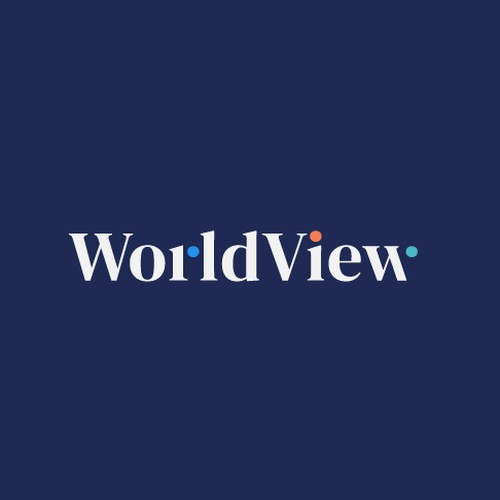 WorldView Magazine Logo Design by Creative Dan