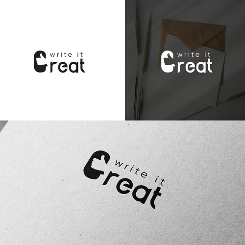 Cool logo design for Content Writing Company Design by Ali S.