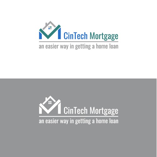 need a powerful logo for helping people to know it's easy getting a mortgage. Design by Works.shl