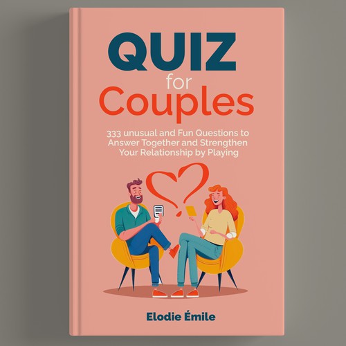 Design a book cover for a Couples Quiz Design by Crimson Lemons