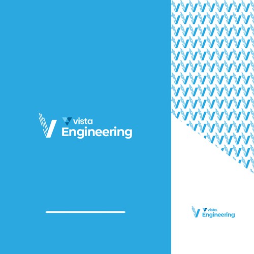 Vista Engineering Logo Design by @Creativemint