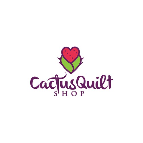 Design a logo for a modern quilt shop! Design by calendula