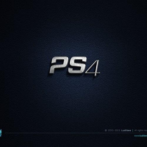 Community Contest: Create the logo for the PlayStation 4. Winner receives $500! デザイン by ludibes