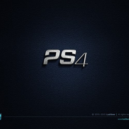 Community Contest: Create the logo for the PlayStation 4. Winner receives $500! Design by ludibes
