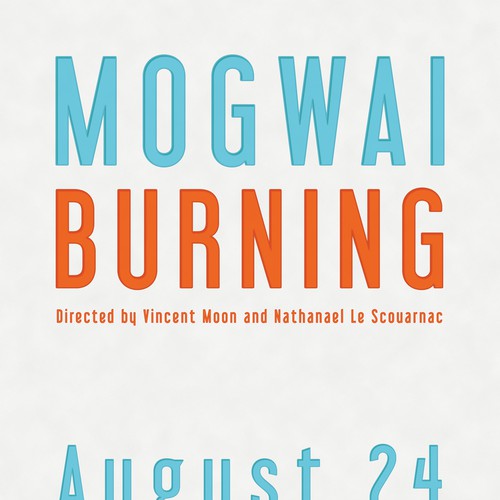 Mogwai Poster Contest Diseño de iainj