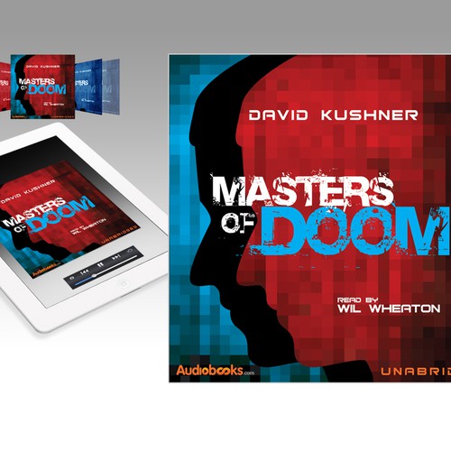 Design the "Masters of Doom" book cover for Audiobooks.com デザイン by Sherwin Soy