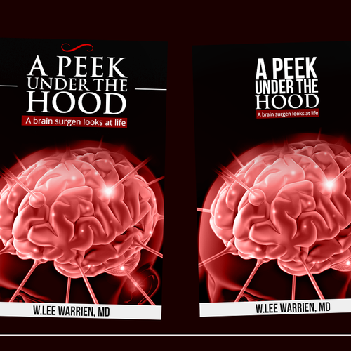 Create a winning book cover design for a brain surgeon's book! Design by Arlind96