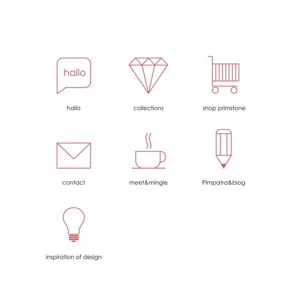 Design by MilosDSGN. titled "Jewelry Website Icons"