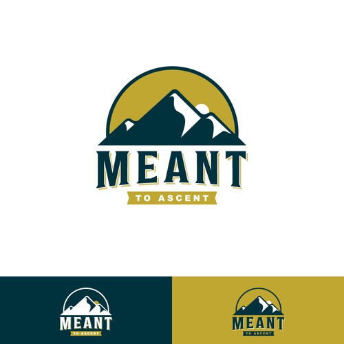 Meant to Ascent logo Design by Arqana™