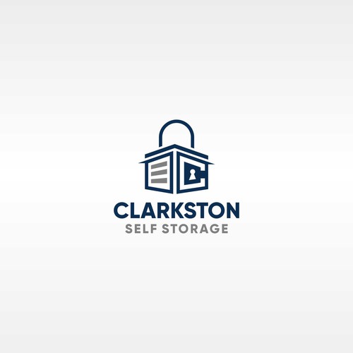 Self Storage Logo | Clarkston Self Storage Design by tripleone art