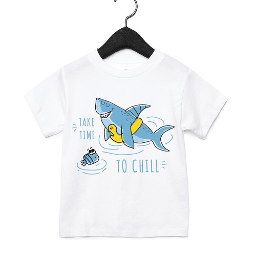 Design a cute, attractive toddler boy's t-shirt. Design by ANA000