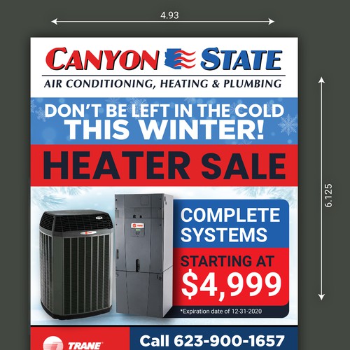 Newpaper Ad For Heating, Ventilation, and Air Conditioning (HVAC) Company - Wireframed and Ready! Design by GrApHiC cReAtIoN™