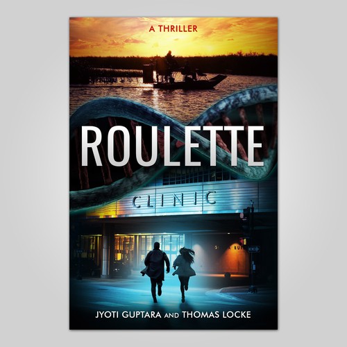 Thriller book cover (action / adventure / mystery) Design by nOahKEaton