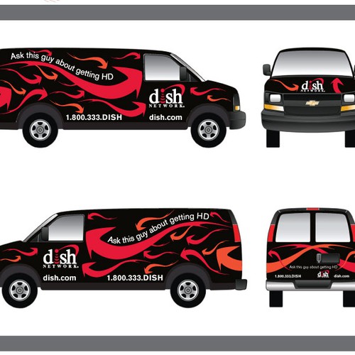 V&S 002 ~ REDESIGN THE DISH NETWORK INSTALLATION FLEET Design by neferu™