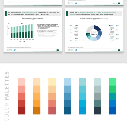 Refine New PowerPoint Template and Color Palette for Healthcare ...