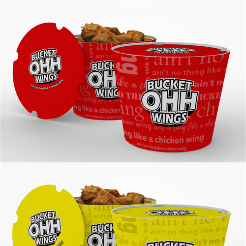 Download Logo Design In Food Industry And Direct Competitor To Kfc My Business Is Called Bucket O Wings Iam Fast Casual Takeawa Logo Design Contest 99designs