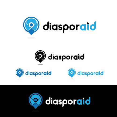 Design a powerful logo for diasporaid, an impact-oriented network/platform for expats Design by JosephA