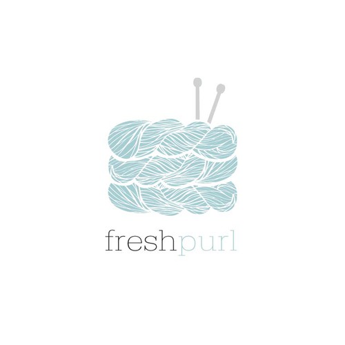 Help Fresh Purl with a new logo Design by NickWu