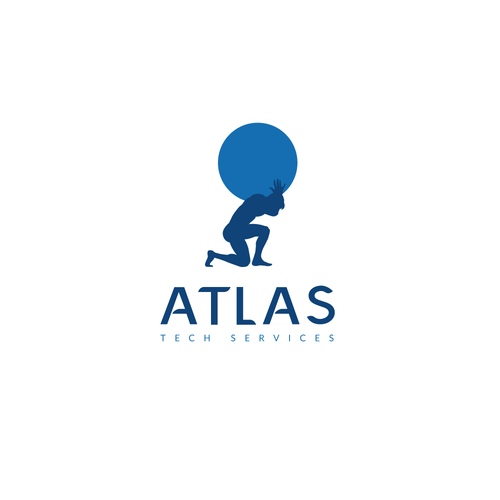 Guaranteed-  Create a logo and branding concept for Atlas Tech Services Design by NikArtDesigns