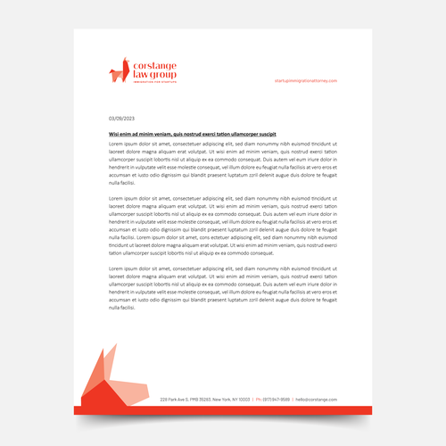 Stationery contest entry by SamKiarie