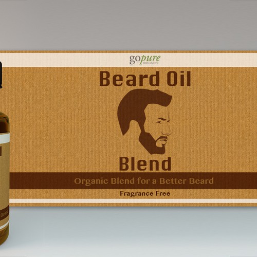 Create a High End Label for an All Natural Beard Oil! Design by Futdook