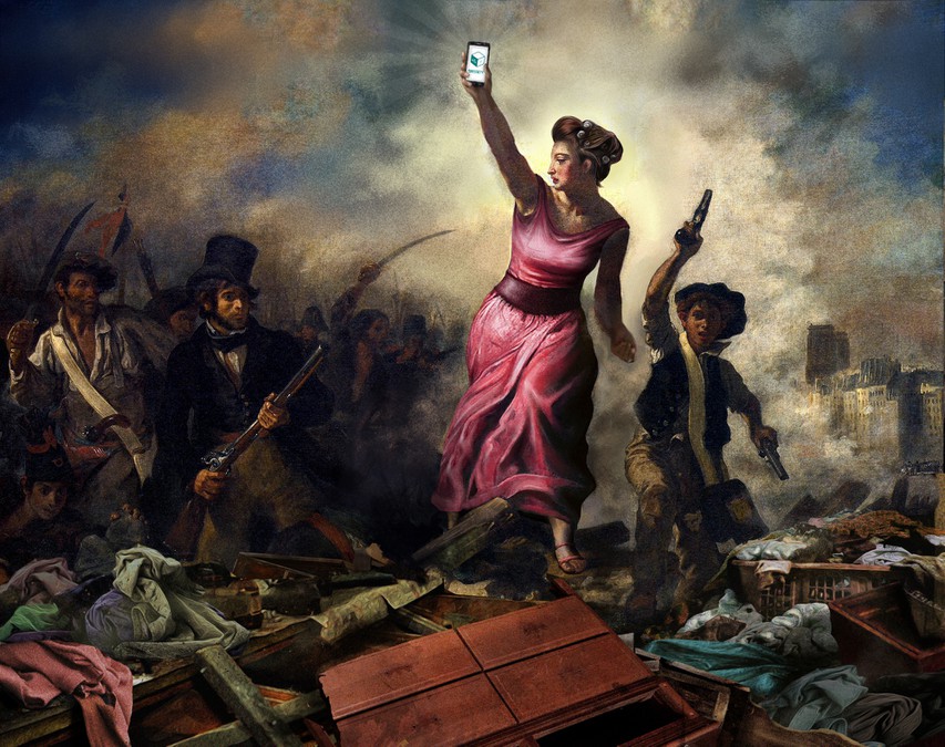 Painting like the French Revolution | Andere Kunst oder Illustration