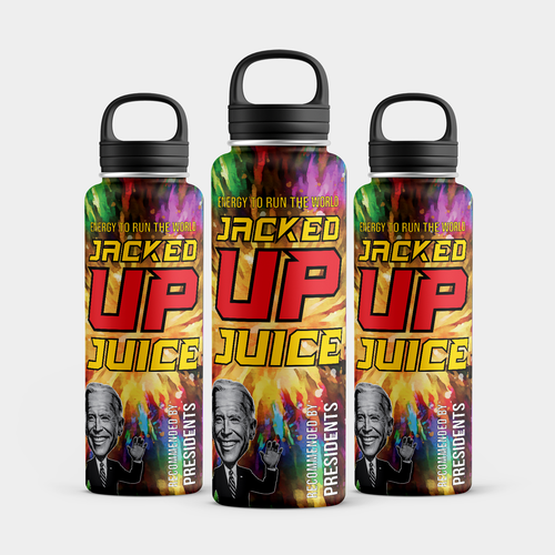 Jacked Up Juice Energy Drink Design by usharab_designs