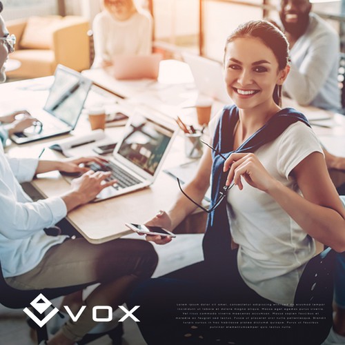 Vox Marketing rebrand Design by Michael San Diego CA