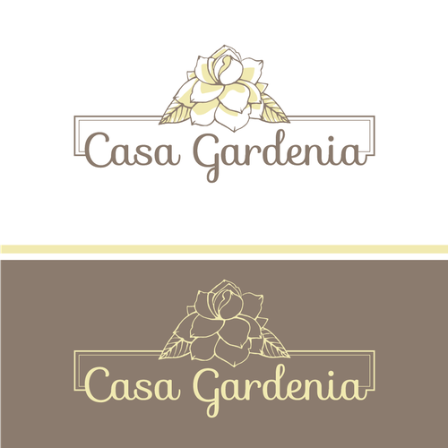 Casa Gardenia Logo Design by Tanja Mitkovic