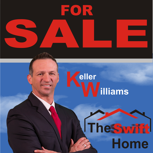 Real Estate For Sale Sign Competition.  Your design will hang in front of 100's of homes Ontwerp door mouse.grafic