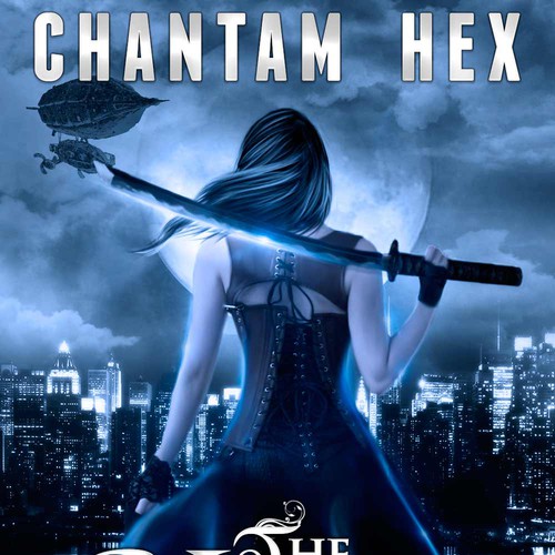 Fantasy Romance Book Cover for Chantam Hex Design by lira⚡️