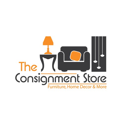 Logo for Upscale Consignment Store by Designbyconsign