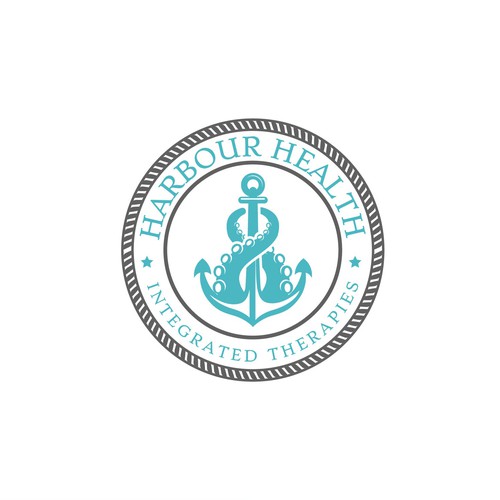 revamp a logo for an integrated health center in our west coast surf town of Ucluelet Design by OpheRocklab