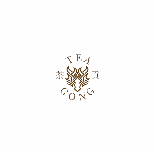 Tea Gong Logo Design by wakarie