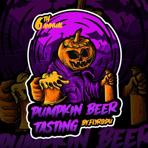 Pumpkin Beer Tasting Design by CREAT STUDIO