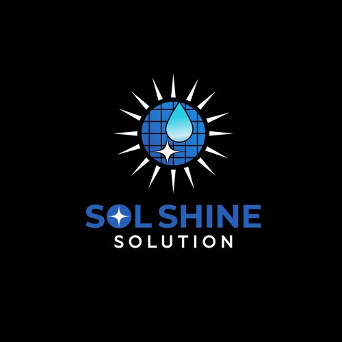 New solar panel cleaning business needing to attract customers Design by World_Sign