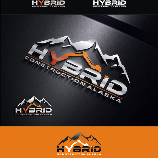 Design by saholy titled "Create a modern, sleek, timeless design for a hybrid construction company"