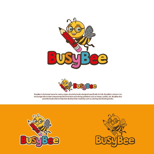 Design the Iconic Logo and Brand Guideline for the 'BusyBee' Brand! Design by AdryQ
