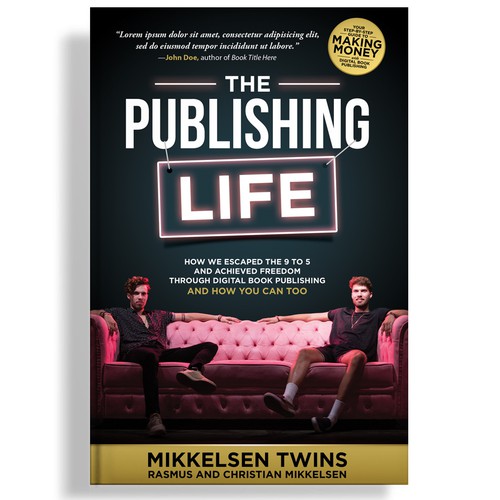 Publishing Life book cover Design by Sherwin Soy